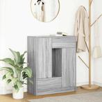 vidaXL Dressoir met lades en deuren 73x31x90 cm grijs Sonoma, Huis en Inrichting, Verzenden, Nieuw, Overige houtsoorten