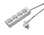Martin Kaiser 4-weg contactdoos met 5m kabel Arctic White, Verzenden, Nieuw, Overige typen