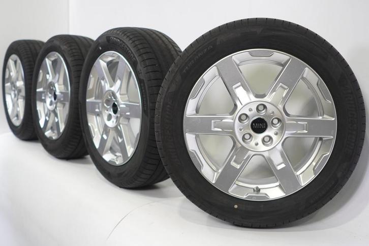 Mini U25 Countryman 944 18 inch velgen Bridgestone Zomerband, Auto-onderdelen, Banden en Velgen, Velg(en), Gebruikt, 18 inch, Zomerbanden