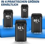KESSER® Sensor Prullenbak - Afvalbak - Vuilnisbak - 30L - Zw, Verzenden, Nieuw