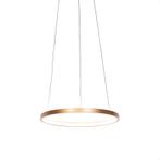 Moderne ring hanglamp goud 40 cm incl. LED - Anella, Huis en Inrichting, Lampen | Hanglampen, Nieuw, Overige stijlen