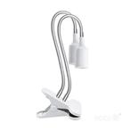 Kobi Planty Clip W Duo - tafellamp met 2x E27 - wit - Fle..., Huis en Inrichting, Ophalen of Verzenden, Nieuw