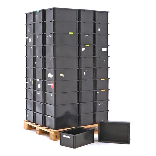 Gebruikte euronorm stapelbakken palletaanbieding alle wanden, Doe-het-zelf en Verbouw, Kratten en Dozen, Ophalen of Verzenden