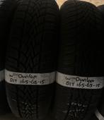 2x165-65-15 Dunlop winter 7.5mm €40 per band 165 65 15, Ophalen, Gebruikt, 15 inch, Winterbanden