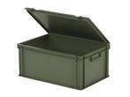 Stapelbare bak met deksel - 600x400H295mm, Ophalen of Verzenden, Nieuw in verpakking