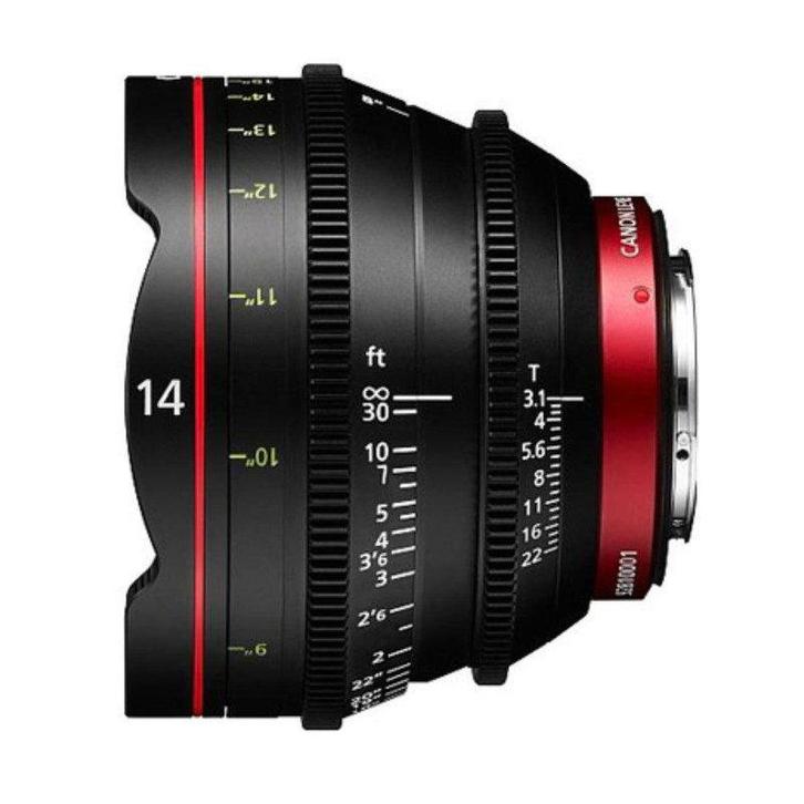 Canon CN-E 14mm T3.1 L F objectief - Tweedehands, Audio, Tv en Foto, Fotografie | Lenzen en Objectieven, Overige typen, Zo goed als nieuw