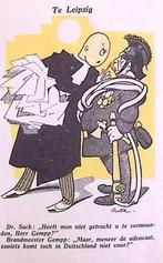 Spotprent Walter Gempp, brandmeester tijdens de Rijksdagb..., Antiek en Kunst, Kunst | Litho's en Zeefdrukken, Verzenden