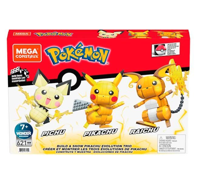 Mega Construx Pokemon Pikachu Evolution, Kinderen en Baby's, Speelgoed | Bouwstenen, Nieuw, Verzenden
