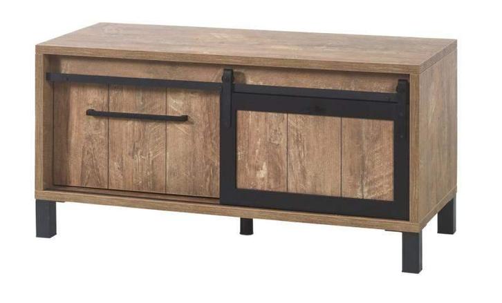 TV meubel Klein Alphen Oranje Teakhout - tv-meubels, Huis en Inrichting, Kasten | Buffetkasten, Nieuw, Overige materialen