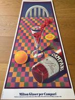 Milton Glaser - Poster Pubblicitario - Campari ( trapezio), Antiek en Kunst