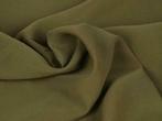 50 meter chiffon stof - Taupe - 150cm breed, 200 cm of meer, Nieuw, Polyester, Ophalen of Verzenden