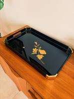 Decoratief dienblad - Gouden hortensia Maki-e-stijl - Japan