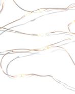 HEMA Lichtsnoer 3m met 30 LED lampjes zilverdraad voor, Verzenden, Nieuw