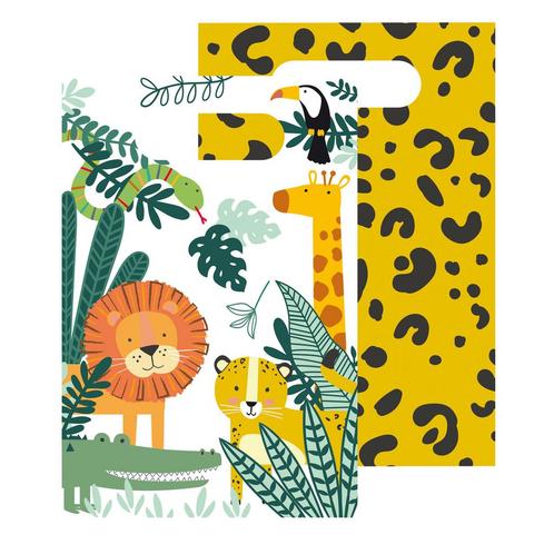 Uitdeelzakjes Get Wild Jungle (8st), Kleding | Dames, Carnavalskleding en Feestkleding, Nieuw, Ophalen of Verzenden