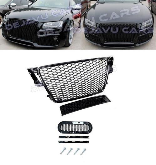 RS5 Look Front Grill Black Edition voor Audi A5 B8, Auto diversen, Tuning en Styling, Ophalen of Verzenden