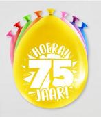 Leeftijdsversiering 75 jaar te koop, Hobby en Vrije tijd, Feestartikelen, Nieuw, Versiering, Verjaardag
