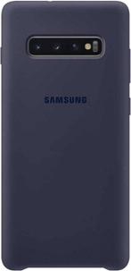 Samsung Galaxy S10 Plus Silicone Cover Navy, Telecommunicatie, Mobiele telefoons | Hoesjes en Frontjes | Overige merken, Nieuw