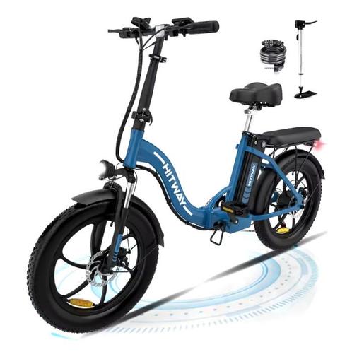 BK6 Elektrische Fiets - 20 Opvouwbare Smart Fatbike - 250W, Fietsen en Brommers, Scooters | Overige merken, Nieuw, Verzenden