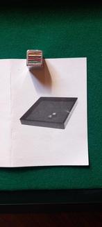 Becheroni - Dobbelstenen - Dadi con tableau in legno di