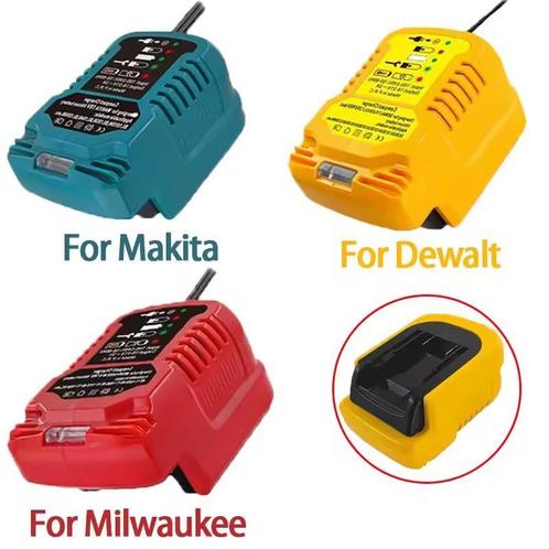 Acculader 18 / 20V  met  12V autoplug past ook op Mak Mil DW, Doe-het-zelf en Verbouw, Overige Doe-het-zelf en Verbouw, Nieuw