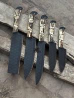 jwsteelcrafts - Bestekset (5) - Hoorn, Staal - Keukenset