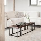 *WOONWINKEL* DTP Home Timber Rechthoekige Salontafel Teakhou, Huis en Inrichting, Tafels | Salontafels, Verzenden, Nieuw