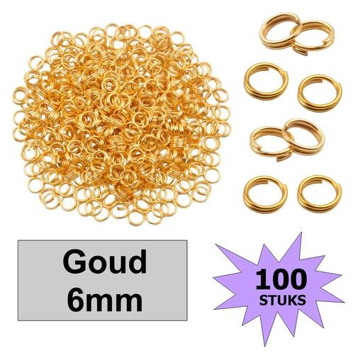 Fako Bijoux® - Splitringetjes - Oogjes - Sieraden Maken -, Hobby en Vrije tijd, Kralen en Sieraden maken, Verzenden