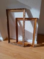 Lijst (2) - Hout - Schilderijlijsten, Antiek en Kunst, Curiosa en Brocante