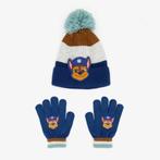 Paw Patrol Chase kinder set muts handschoenen, Verzenden, Nieuw