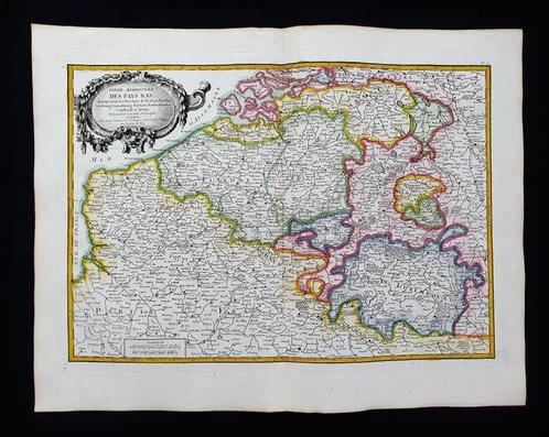 Europa - Holland / België / Nederland / Luxemburg /, Boeken, Atlassen en Landkaarten