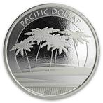 Fiji Pacific Dollar 1 oz 2018, Verzenden, Losse munt, Zilver