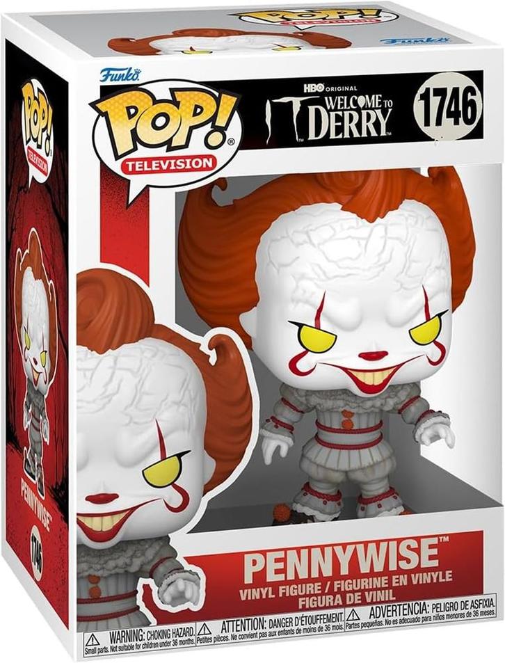 Funko Pop! -  Welcome to Derry - Pennywise #1746 | Funko -, Verzamelen, Poppetjes en Figuurtjes, Nieuw, Verzenden
