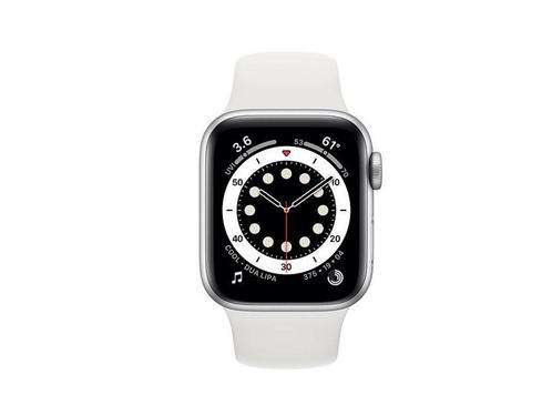 Apple Watch Series 6 44mm - Zilver, Huis en Inrichting, Woonaccessoires | Overige, Zo goed als nieuw, Verzenden