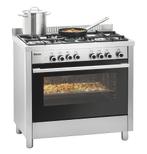 Bartscher Gasfornuis BGH 600-521 | 5 Gaspitten | Elektrische, Ophalen of Verzenden, Nieuw in verpakking