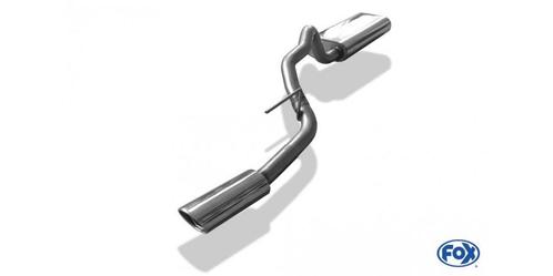 FOX Jeep Grand Cherokee type WJ/WG aansluiting 63.5mm eindde, Auto-onderdelen, Uitlaatsystemen, Nieuw, Verzenden