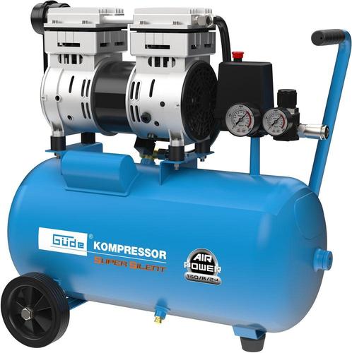 Fluisterstille compressor Güde 150/8/24 Silent, Doe-het-zelf en Verbouw, Compressors, Nieuw, Verzenden