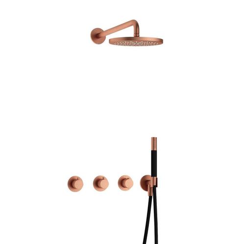 Complete thermostatische douche InBouwSet Cobber 70 met 2, Doe-het-zelf en Verbouw, Sanitair, Overige typen, Nieuw, Ophalen of Verzenden