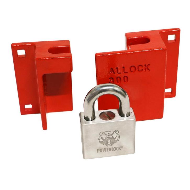 Trailer- en Containerslot Powerlock CTL-300 met Hangslot, Auto-onderdelen, Vrachtwagen-onderdelen, Nieuw, Verzenden