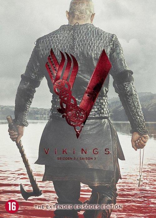 dvd film box - Vikings - Seizoen 3 - Vikings - Seizoen 3, Cd's en Dvd's, Dvd's | Overige Dvd's, Zo goed als nieuw, Verzenden