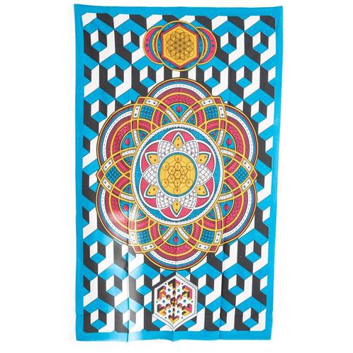 Authentiek Mandala Wandkleed Katoen Geometrische Vormen (215, Huis en Inrichting, Woonaccessoires | Wanddecoraties, Nieuw, Verzenden