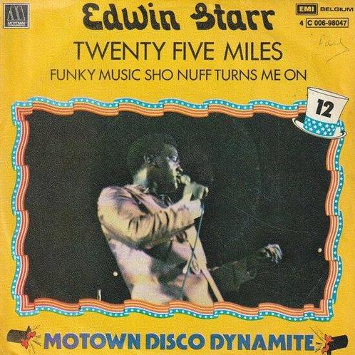 Edwin Starr - Twenty five miles + Funky Music (Vinylsingle), Cd's en Dvd's, Vinyl Singles, Verzenden