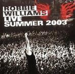 cd - Robbie Williams - Live Summer 2003, Verzenden, Zo goed als nieuw