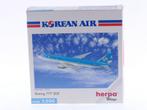 Schaal 1:500 Herpa 506458 Korean Air Boeing 777-200 Reg.n..., Hobby en Vrije tijd, Modelbouw | Vliegtuigen en Helikopters, Ophalen of Verzenden