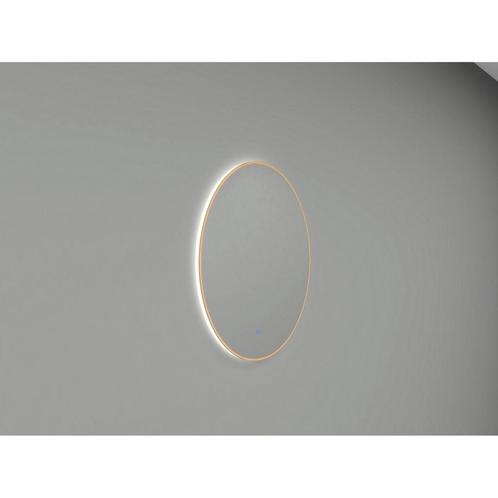 Ronde Spiegel Wiesbaden Novi met LED, Dimbaar 60 cm, Doe-het-zelf en Verbouw, Sanitair, Ophalen of Verzenden