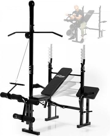 Physionics - Multifunctionele Halterbank - Trainingsbank - K beschikbaar voor biedingen