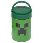 Lunchpot Minecraft Creeper Thermos Heet & Koud Duurzame RVS, Ophalen of Verzenden, Nieuw