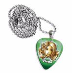 Maagd plectrum ketting, sleutelhanger of oorbellen, Ophalen of Verzenden, Nieuw