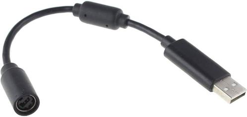 Breakaway Kabel voor Xbox 360 - Zwart  (Nieuw), Spelcomputers en Games, Spelcomputers | Xbox | Accessoires, Nieuw, Verzenden