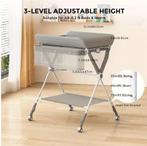 Multifunctionele Babywisseltafel met Zijmand en Kledingstang, Verzenden, Nieuw