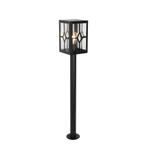 Klassieke staande buitenlamp zwart 100 cm IP44 - Dover, Nieuw, Overige materialen, 50 tot 250 watt